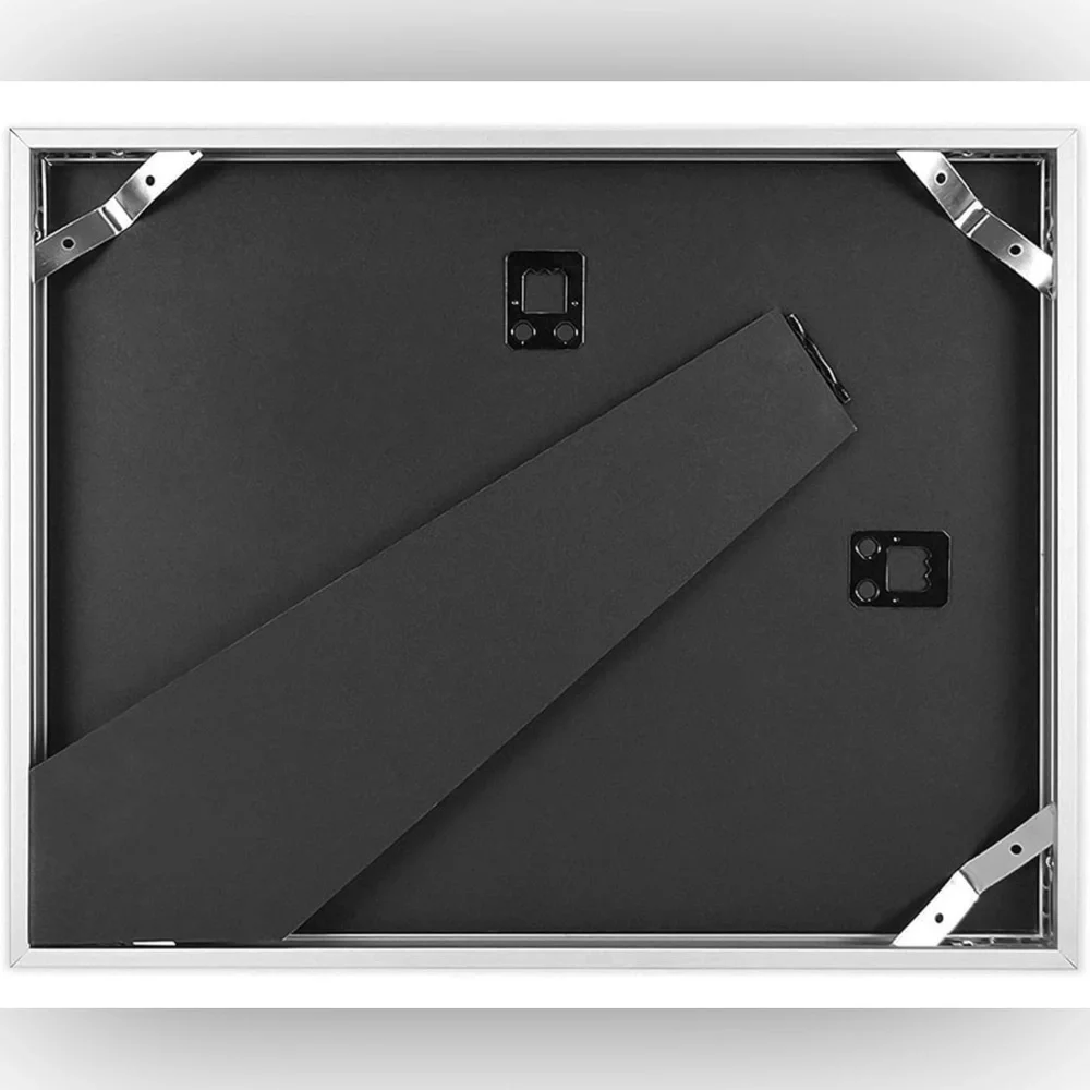 Golden State Art 8.5x11 Aluminum Certificate Diploma Frame 8.5 x 11 Silver